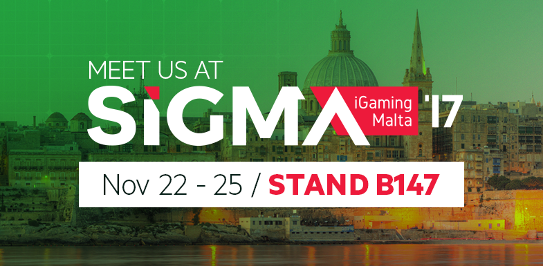 Meet us at SiGMA 2017