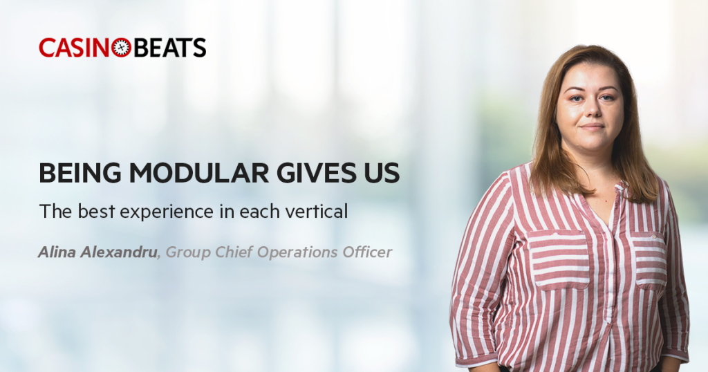 Alina Alexandru: Being modular gives us the best experience in each vertical