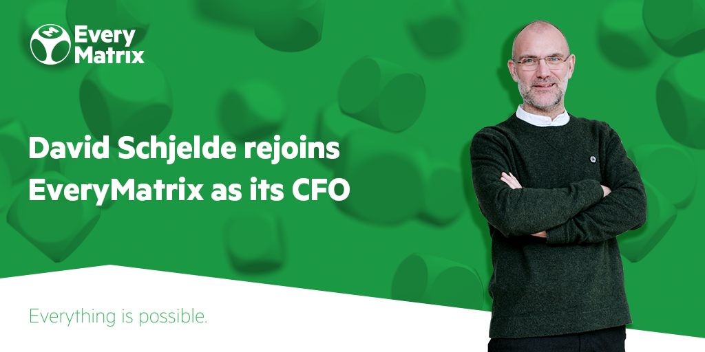 David Schjelde rejoins EveryMatrix as its Chief Financial Officer