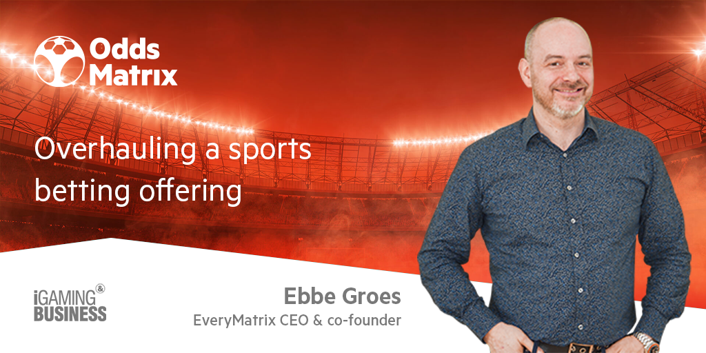 Ebbe Groes, OddsMatrix: Overhauling a sports betting offering