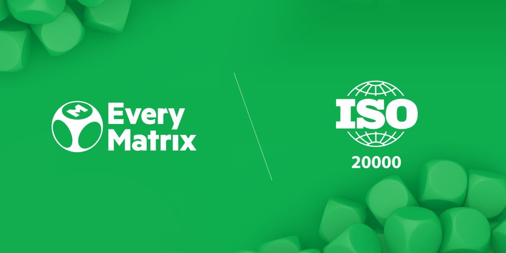 EveryMatrix gains ISO 20000 certification