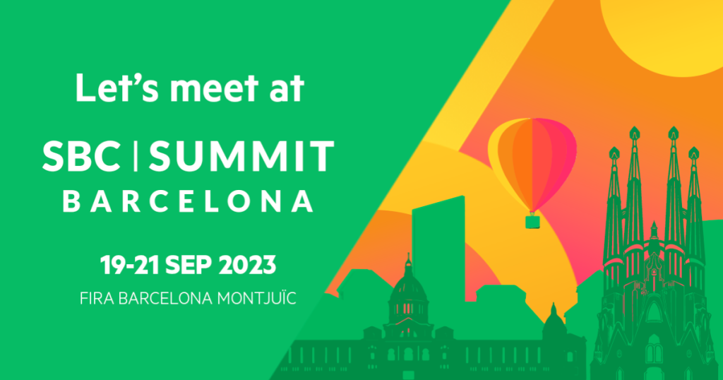 Meet us at SBC Summit Barcelona 2023
