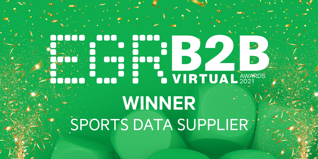 EveryMatrix named Sports Data Supplier of the Year at EGR B2B Awards 2021