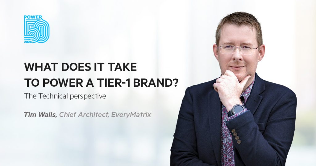 Tim Walls on powering a tier-one brand