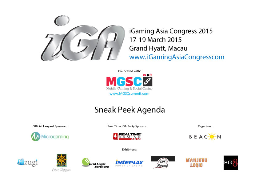 iGaming Asia Congress 2015