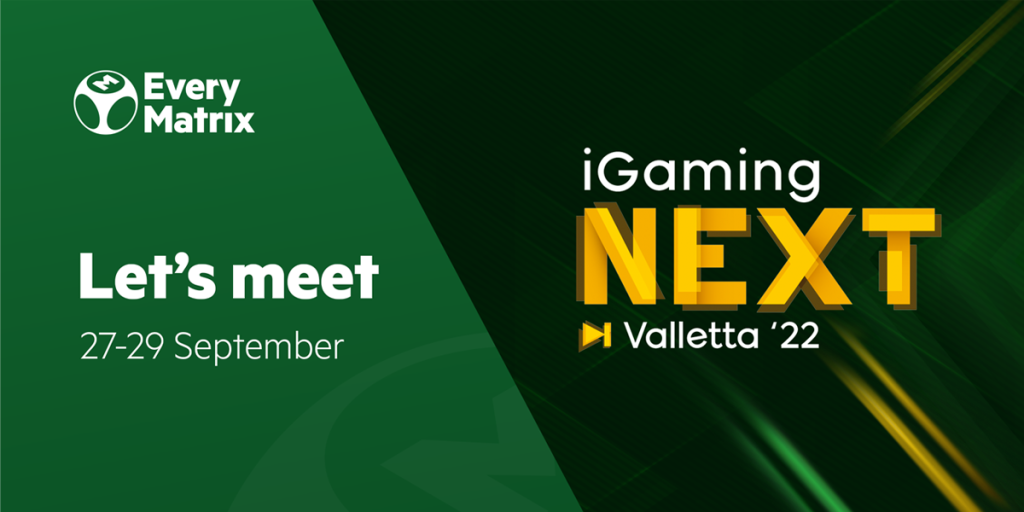 Meet us at iGaming Next Valletta 2022!